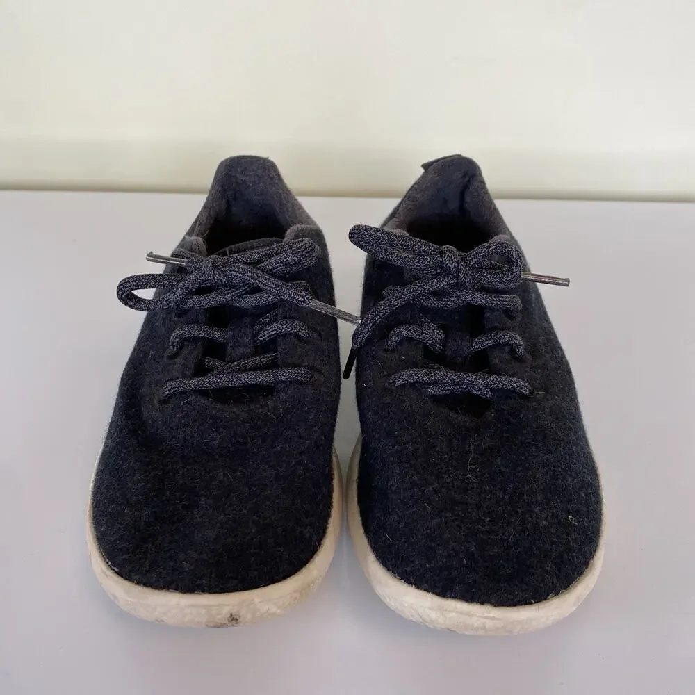 Allbirds Wool Runner WR Merino Running Shoes Womens Sz 8 Charcoal Sneakers‎